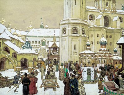 17th Century by Apollinari Mikhailovich Vasnetsov